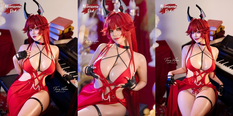 Tiny Asa – Red Hood Nonsense Red (NIKKE)