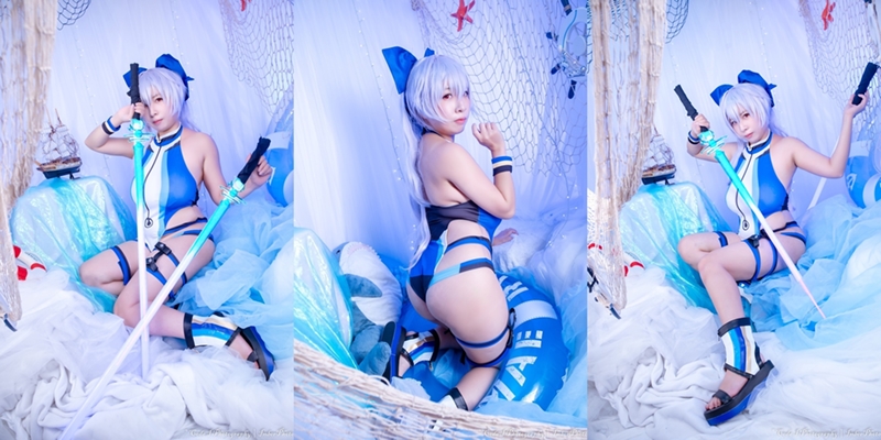 BiliBili Cosplayer – Tomoe Gozen Summer (Fate / Grand Order)