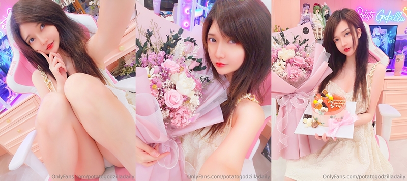 Potato Godzilla – Birthday (Onlyfans Nude Jul 2024)