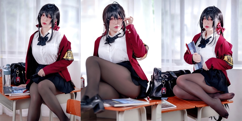 Banbanko 半半子 – Taihou JK Uniform /4kgirl.net/