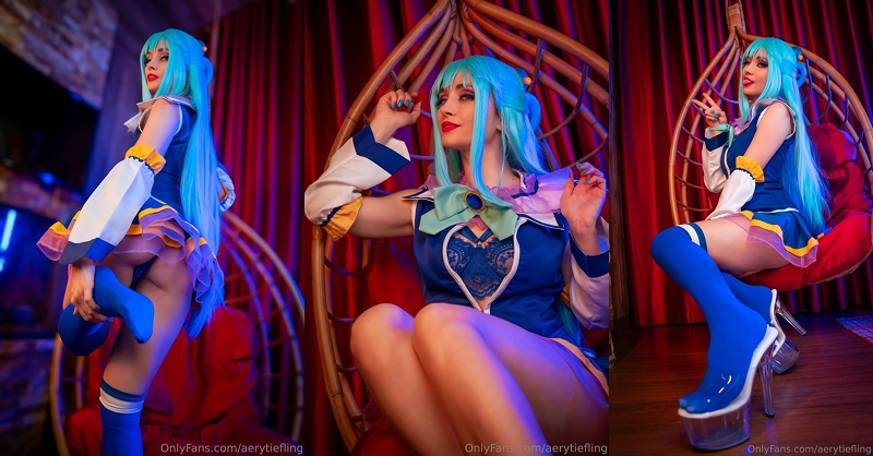 Aery Tiefling – Aqua (KonoSuba!) /4kgirl.net/ [74P]