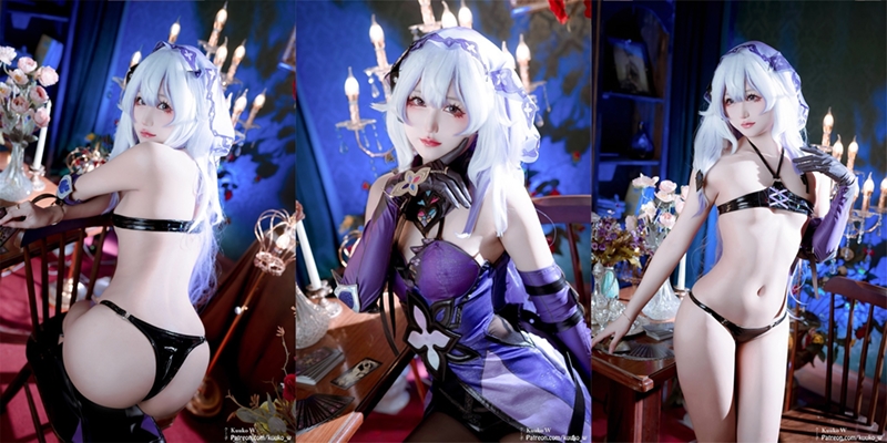 Kuuko W – Black Swan (Honkai: Star Rail) /4kgirl.net/ [22P]