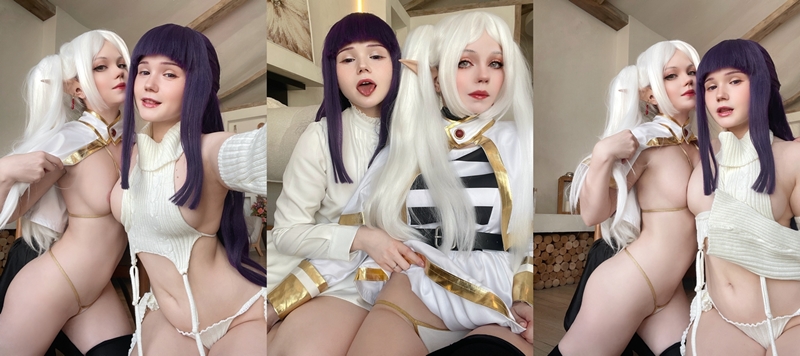 Neyrodesu & CatiCornplay – Fern & Frieren /4kgirl.net/ [24P]