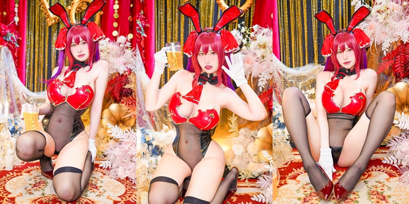 KaYa Huang – Houshou Marine Bunny Suit [116P]