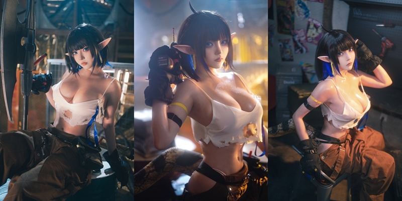 Takomayuyi 菌烨 – Eunectes Forgemaster (Arknights) [12P]