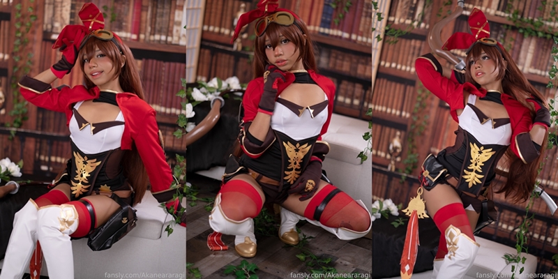 Akane Araragi – Amber (Genshin Impact) [30P]