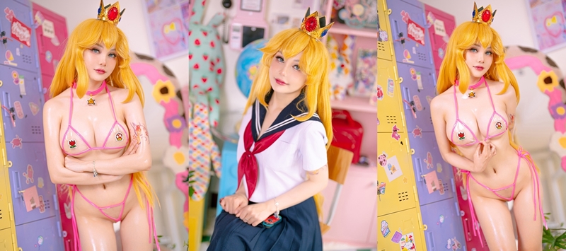 Joyce Lin2x – Peach School Girl [54P]