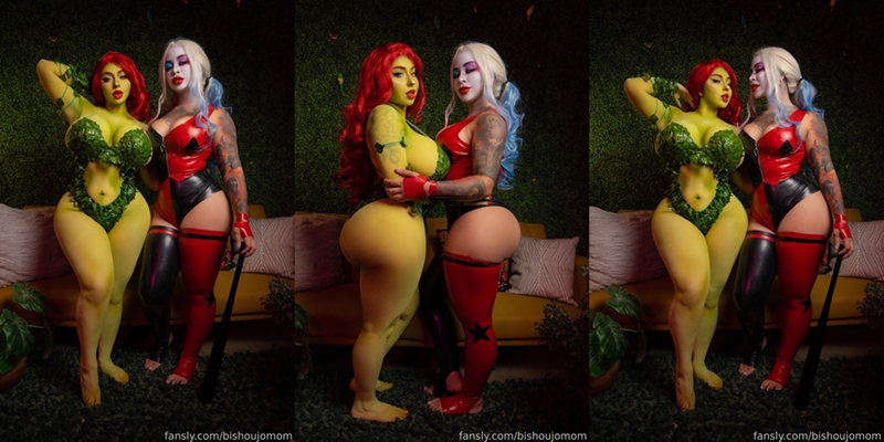 Bishoujo Mom & Midna Ash – Poison Ivy & Harley Quinn [10P]