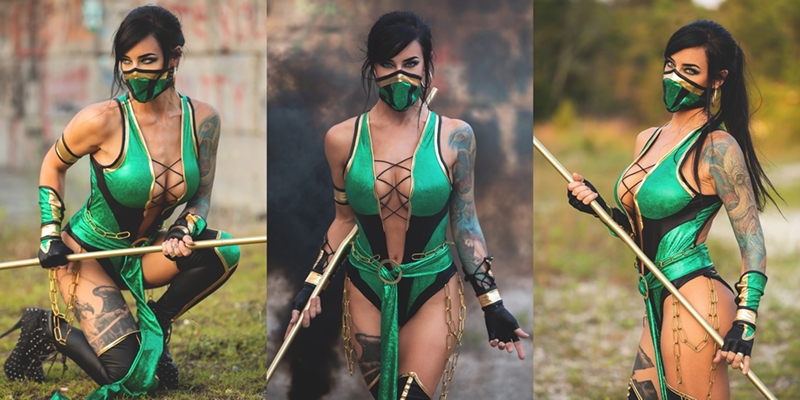 Alex Zedra – Jade (Mortal Kombat) [12P]