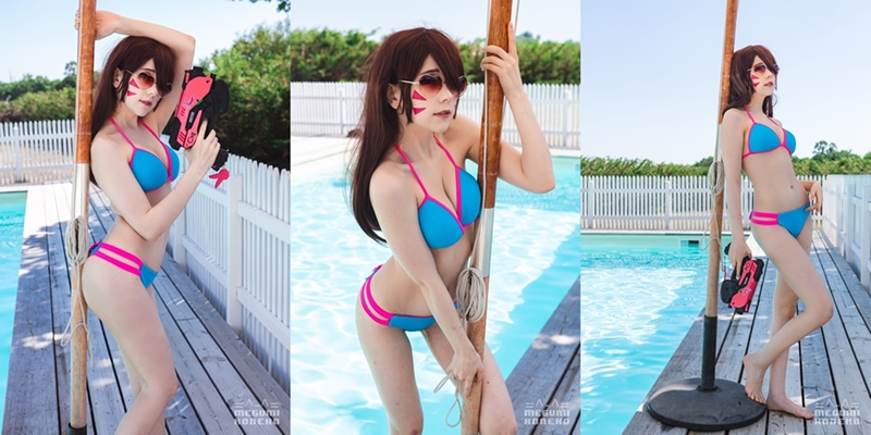 Megumi Koneko – D.Va Bikini [32P]