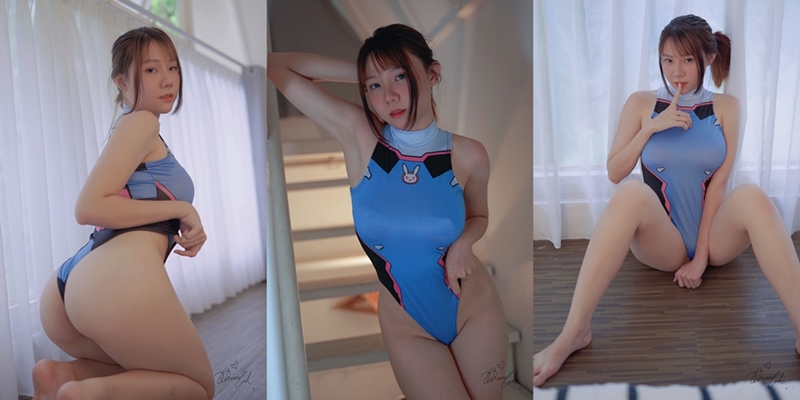 Jena Dammaya – D.Va Swimsuit [12P]