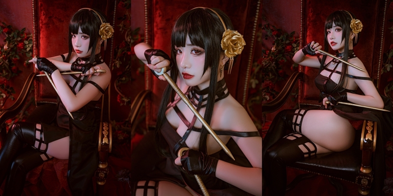Nekokoyoshi 爆机少女喵小吉 – Yor Forger [76P]