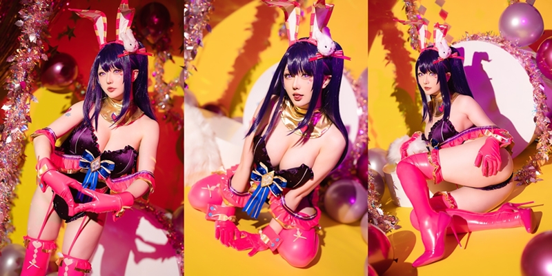 Hoshilily 星之迟迟 – Ai Hoshino Bunny Girl [119P]