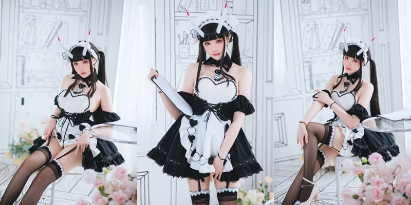 Guaxichan 瓜希酱 – Noshiro Maid (Azur Lane) [22P]