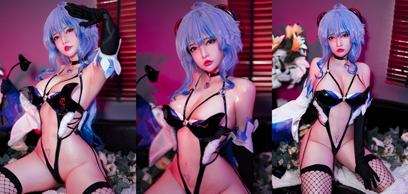 Potato Godzilla – Ganyu Succubus (Nude) [15P]
