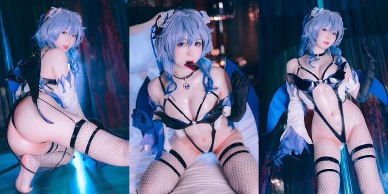 Shimo – Ganyu Succubus [16P]