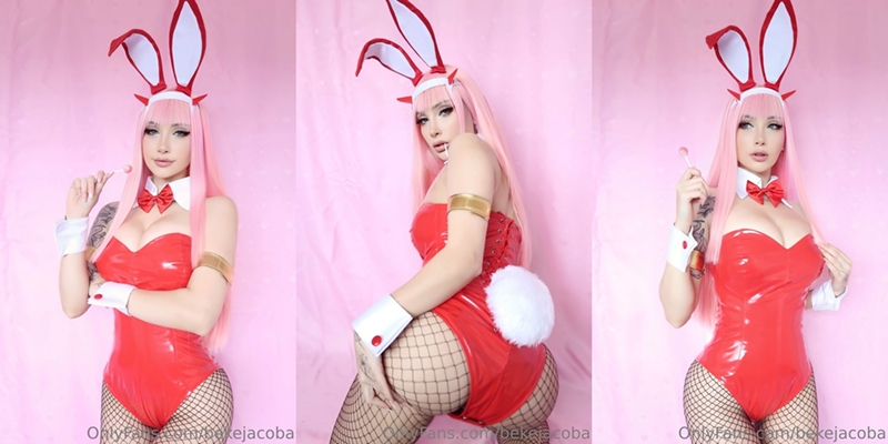 Beke Jacoba – Zero Two Bunny Suit [30P]