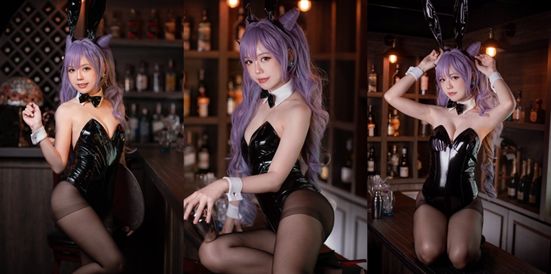 Angie0_0 – Keqing Bunny Suit [20P]