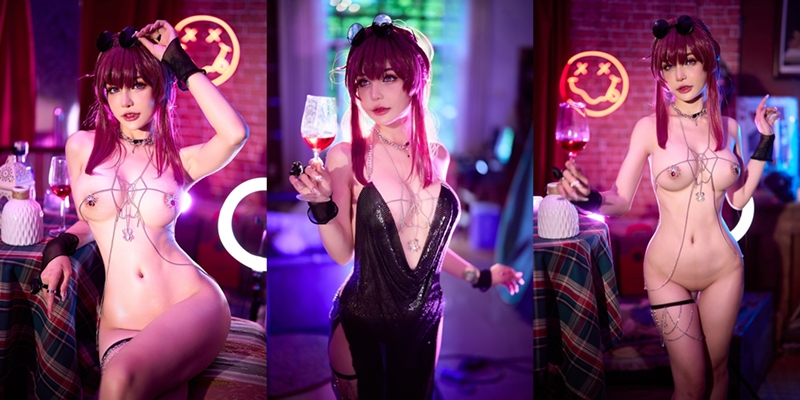 Joyce Lin2x – Kafka Black Prom (Honkai Star Rail) [73P]
