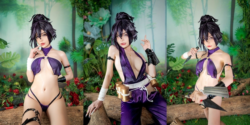 Joyce Lin2x – Yuzuriha (Jigokuraku) [50P]
