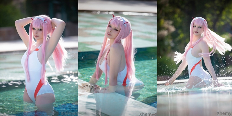 Xhemyd – Zero Two Swimsuit [19P]