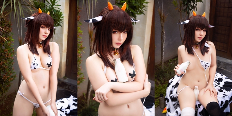 CatiCornplay – Megumin Cow [44P]