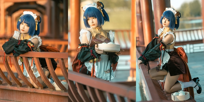 Chunmomo 蠢沫沫 – Xiangling Maid [27P]