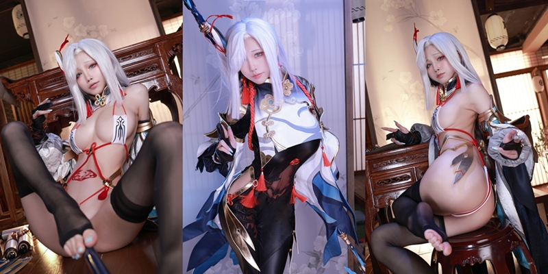 Aqua 水淼 – Shenhe [90P]
