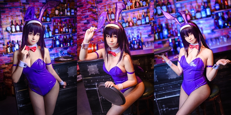 Mizhimaoqiu 蜜汁猫裘 – Utaha Kasumigaoka Bunny Suit [25P]