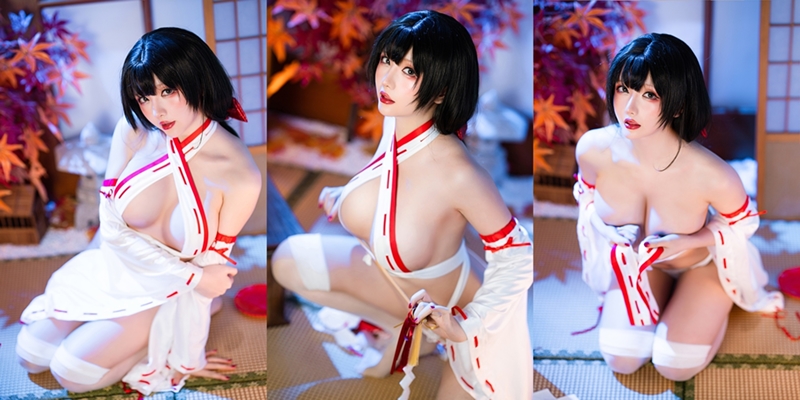 Hoshilily 星之迟迟 – New Year Miko [60P]