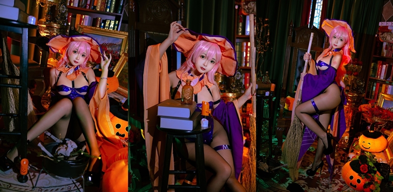 Rinaijiao 日奈娇 – Memphis Halloween (Azur Lane) [25P]