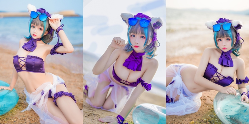 Rinaijiao 日奈娇 – Cheshire Swimsuit (Azur Lane)