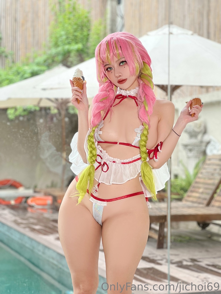 Choi Ji Yun – Mitsuri Kanroji Bikini [25P] 13