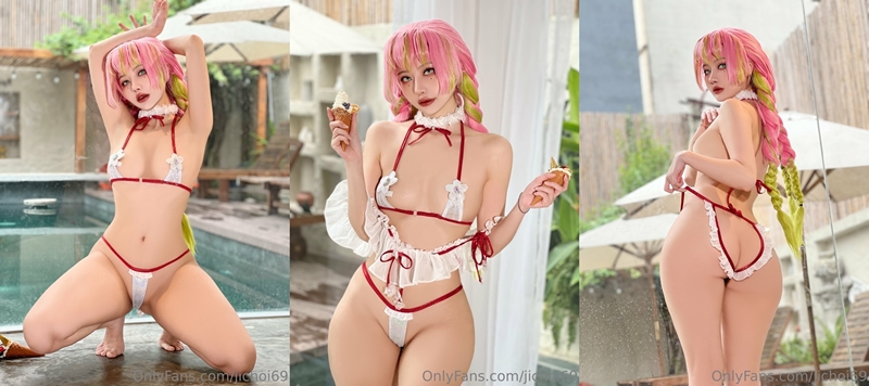 Choi Ji Yun – Mitsuri Kanroji Bikini [25P]