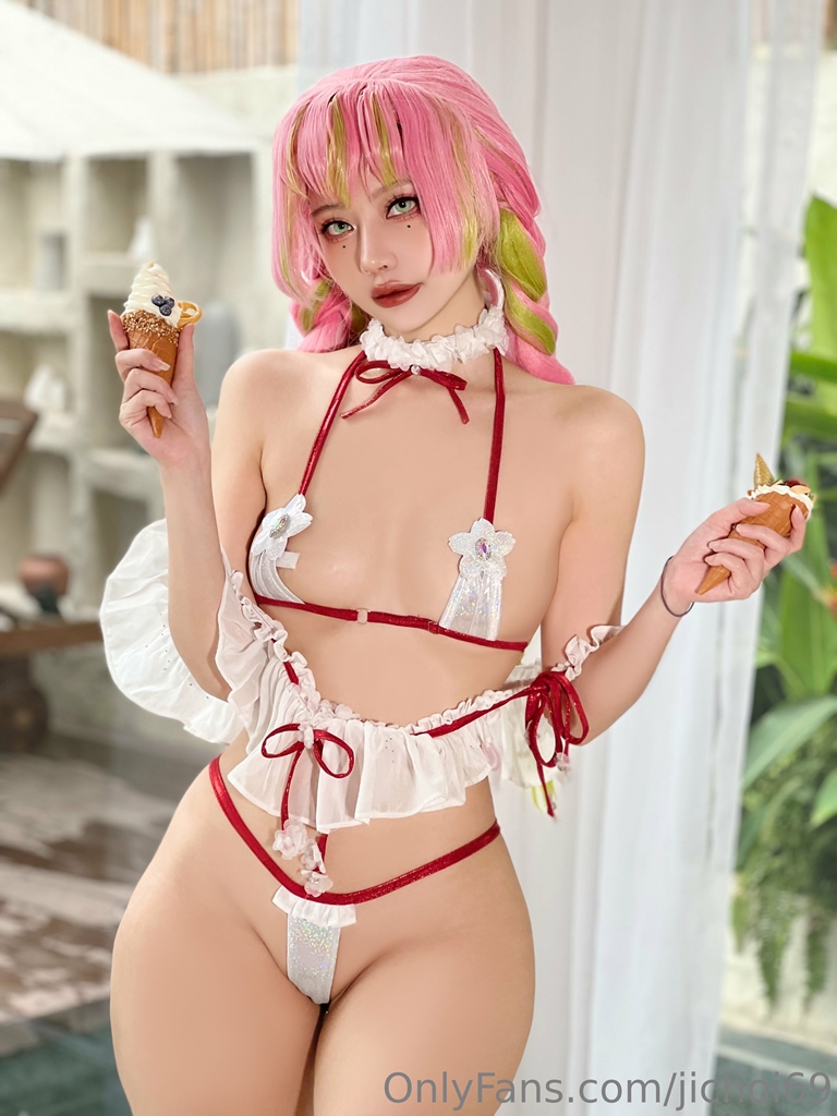 Choi Ji Yun – Mitsuri Kanroji Bikini [25P] 15