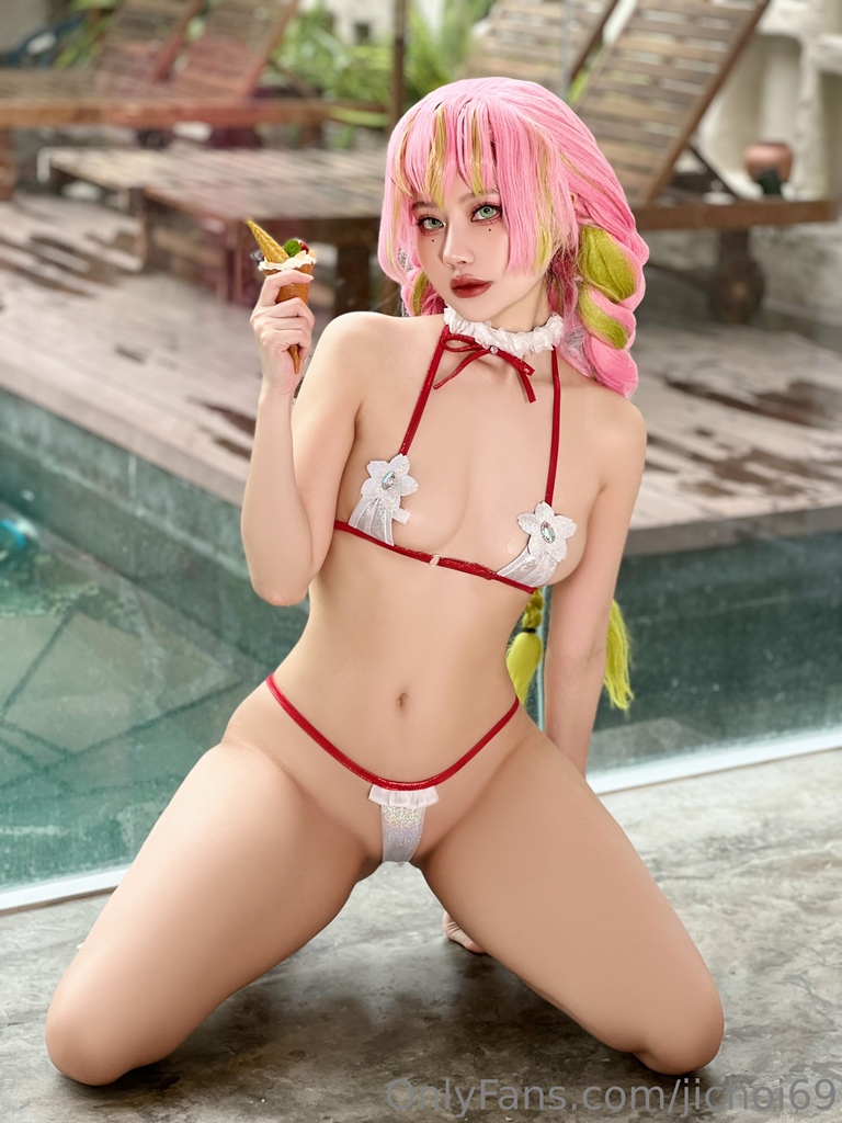 Choi Ji Yun – Mitsuri Kanroji Bikini [25P] 16
