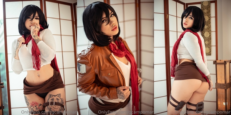 Giovanna Campomar – Mikasa Ackerman [27P]