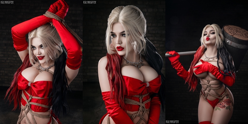Kalinka Fox – Harley Quinn Shibari [8P]