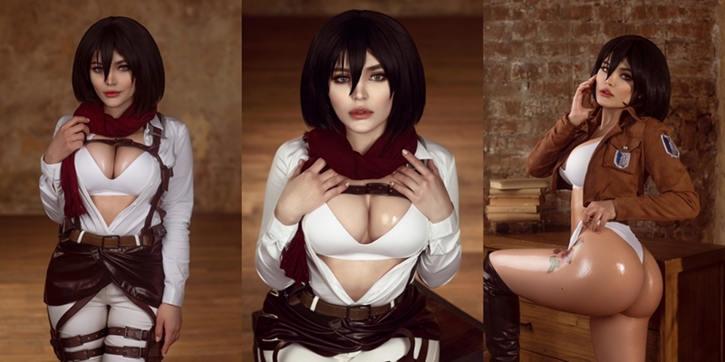 Kalinka Fox – Mikasa Ackerman [48P]