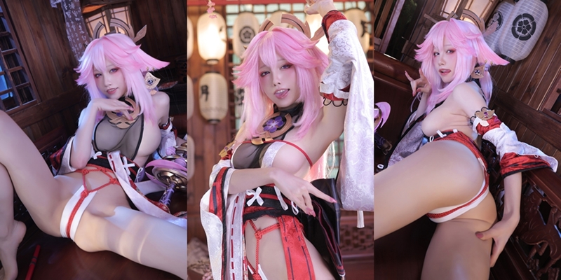 Aqua 水淼 – Yae Miko Shibari [94P]