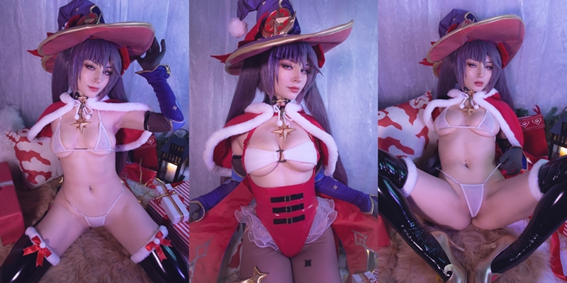 ShiroKitsune – Mona Xmas (Genshin Impact)