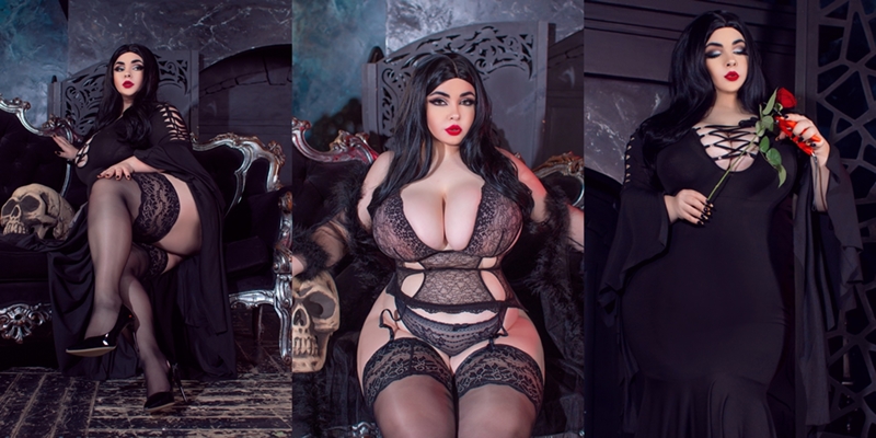Marie Bunny – Morticia Addams