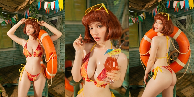Lada Lyumos – April O’Neil Bikini