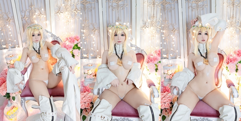 Kitkat Cosplay 9 – Nero Bride Mini Bikini