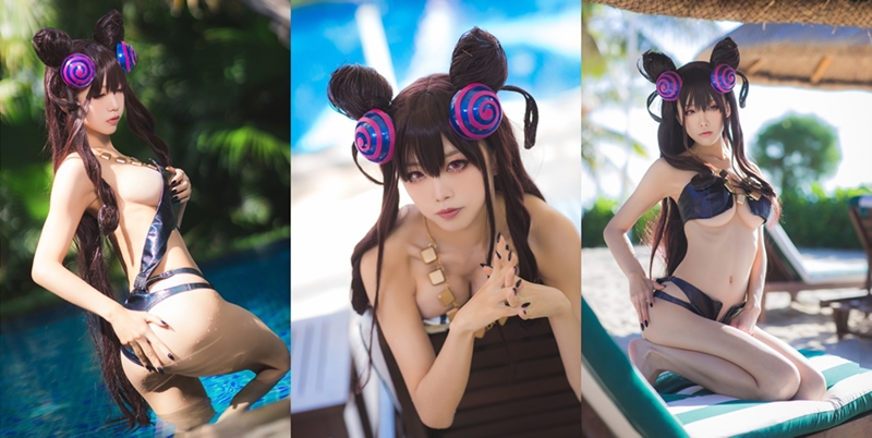 Aqua 水淼 – Murasaki Shikibu Bikini (Fate / Grand Order)