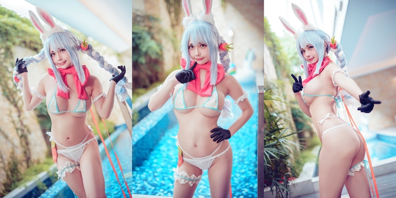 Okita Rinka – Usada Pekora Bikini