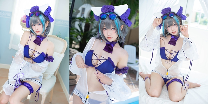 Ely – Cheshire Swimsuit (Azur Lane)